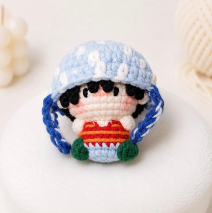 stray kids amigurumi crochet keyring