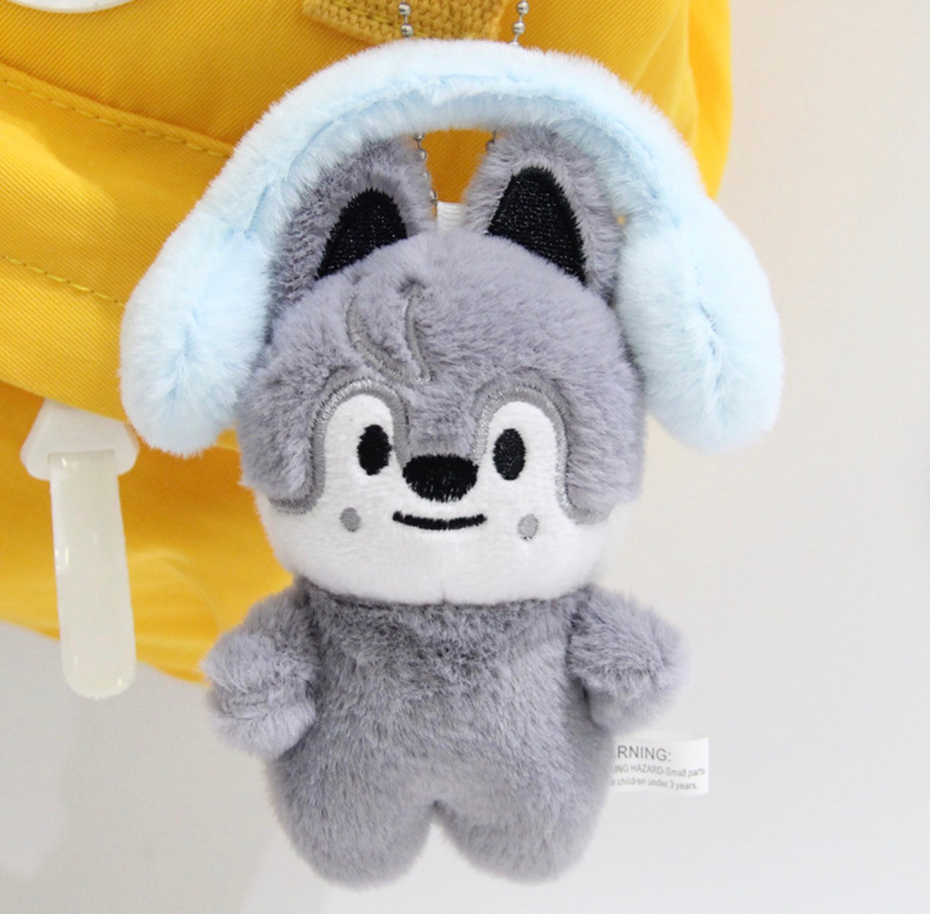stray kids skzoo headphone zoo plushie keychain