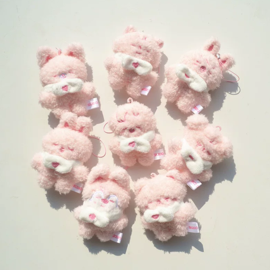 stray kids skzoo blossom nugget plushie keychain