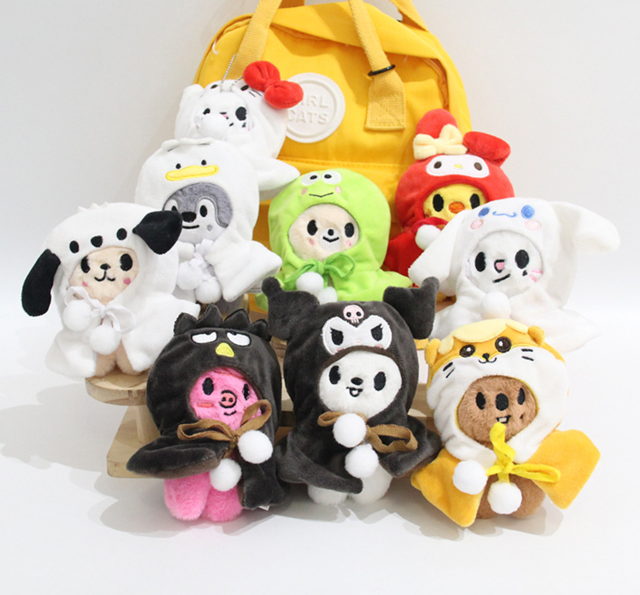 stray kids skzoo x sanrio character md plushie