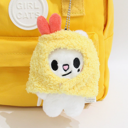 stray kids skzoo tempura fried shrimp plushie keychain