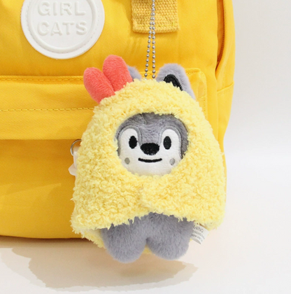 stray kids skzoo tempura fried shrimp plushie keychain