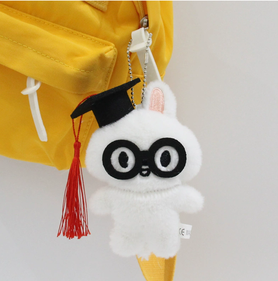 stray kids graduation skzoo plushie keychain