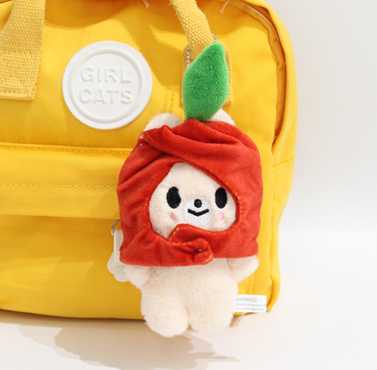 stray kids skzoo apple head plushie keychain