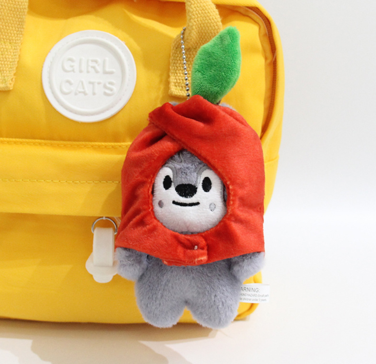 stray kids skzoo apple head plushie keychain