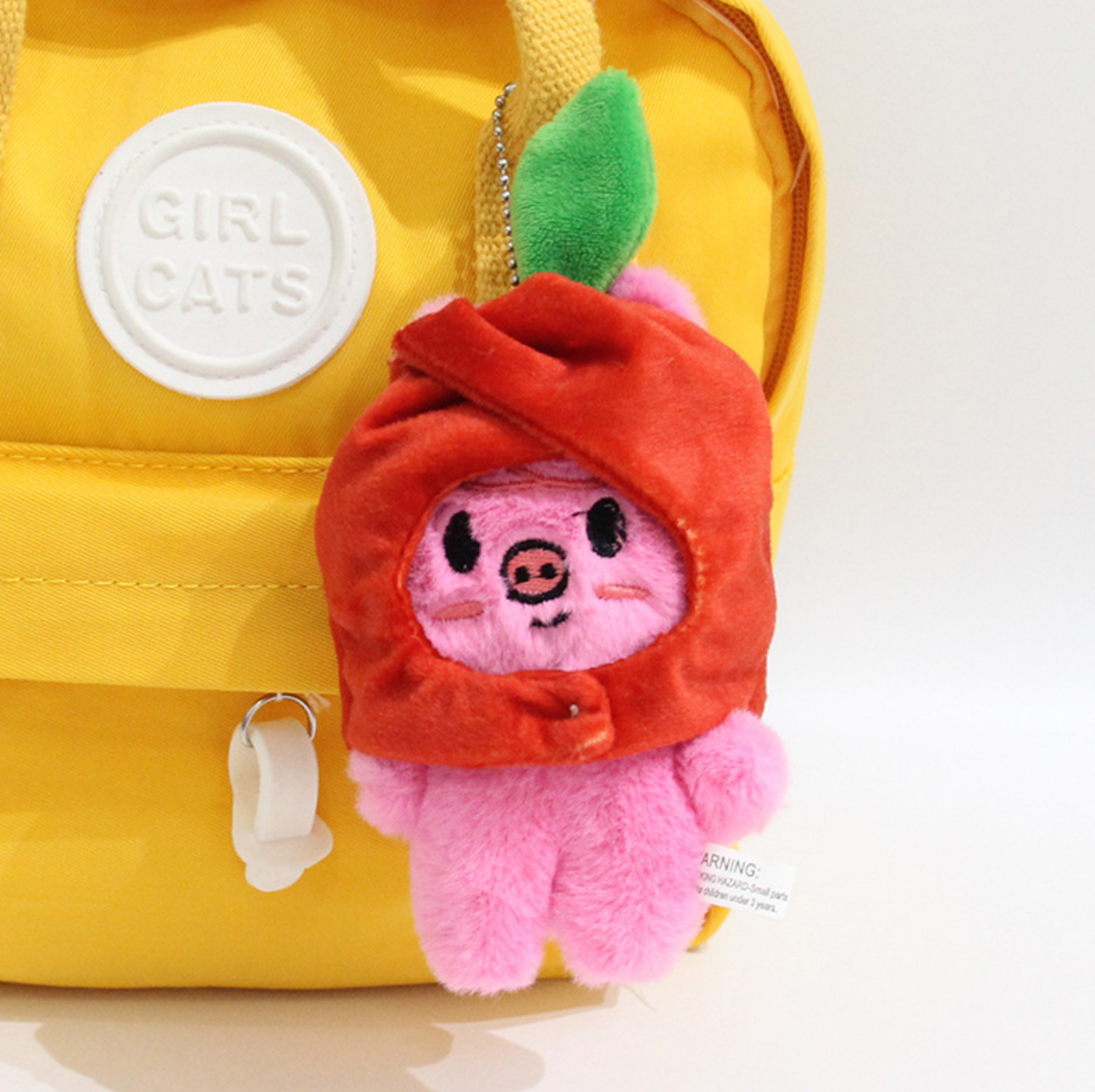 stray kids skzoo apple head plushie keychain