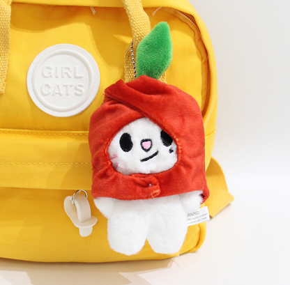 stray kids skzoo apple head plushie keychain
