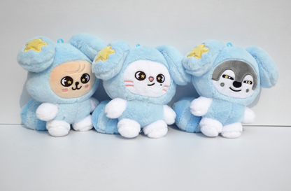 stray kids [run it md] skzoo in tasy plushie keychain